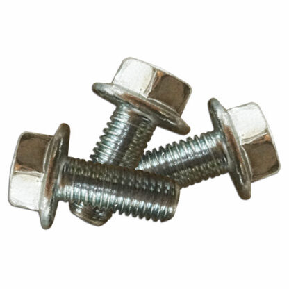 Serrated Flange Bolt,. M10x25mm 1.5 Pitch, Package of 3 To Fit Capello Part # WN-02206600-PKG