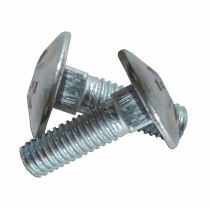 Carriage Bolt, M6 x 20mm 1.0 Pitch, Package of 2 To Fit Capello Part # WN-02237200-PKG