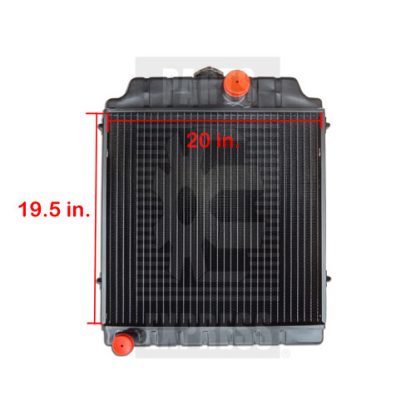 Massey Ferguson Radiator Aftermarket Part # WN-1695721M2