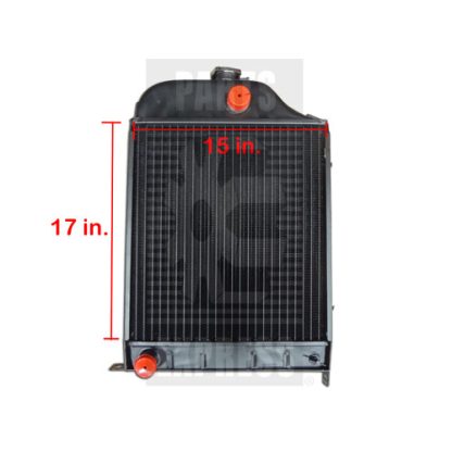 Massey Ferguson Radiator Aftermarket Part # WN-186733M91