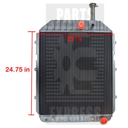 Ford New Holland Radiator Aftermarket Part # WN-82847503