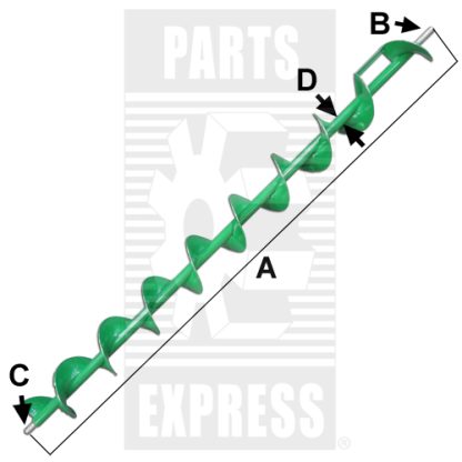 John Deere Horizontal Front Unloader Auger Aftermarket Part # WN-AH202958