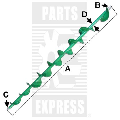 John Deere Horizontal Rear Unloader Auger Aftermarket Part # WN-AH202959