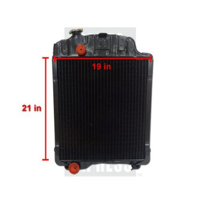 John Deere Radiator Aftermarket Part # WN-AL37568