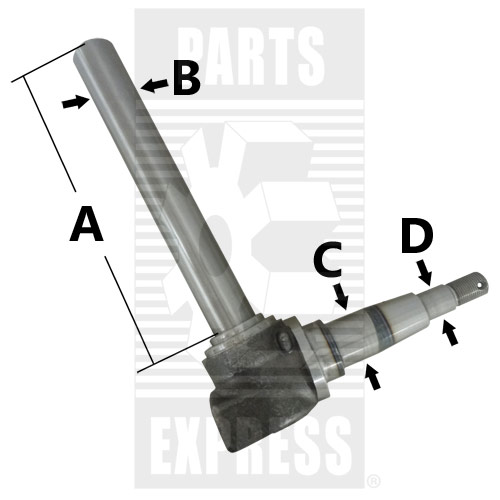 John Deere Keyed Spindle Aftermarket Part # WN-AR103473