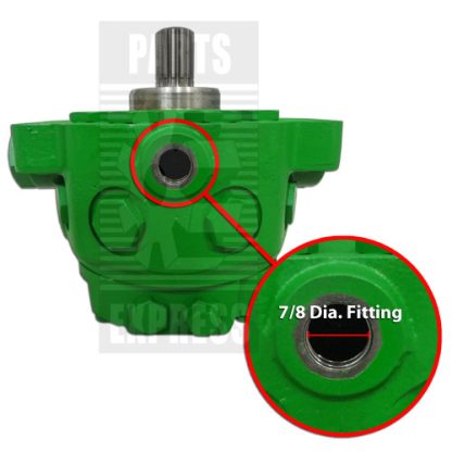 John Deere Hydraulic Pump Assy Aftermarket Part # WN-AR56160