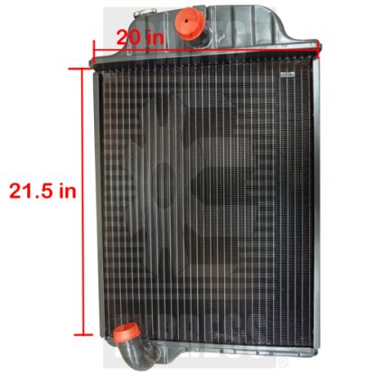 John Deere Radiator Aftermarket Part # WN-AR61883