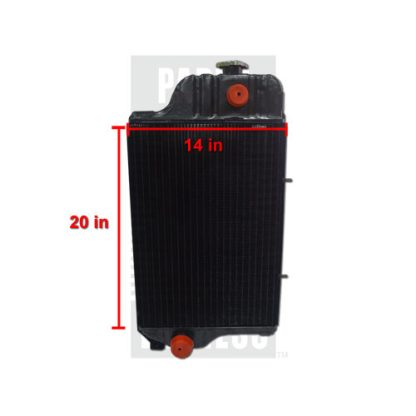 John Deere Radiator Aftermarket Part # WN-AR65715
