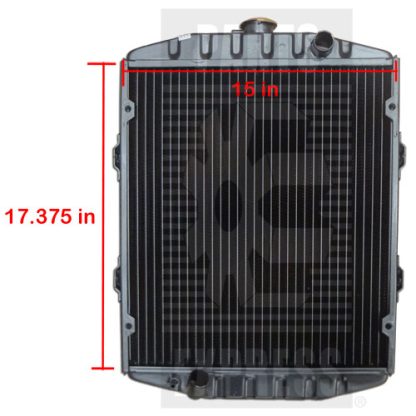 John Deere Radiator Aftermarket Part # WN-CH18416
