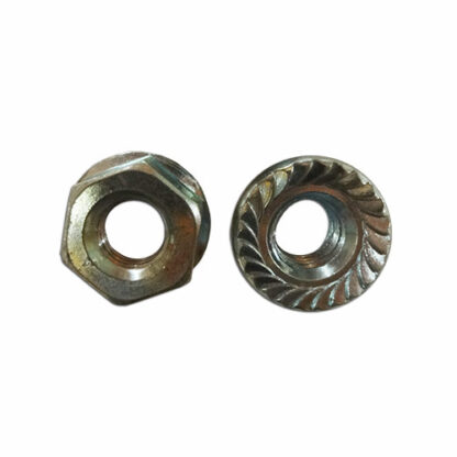 Serrated Flange Nut, M10 1.5 Pitch, Package of 2 To Fit Capello Part # WN-PMF-000012-PKG