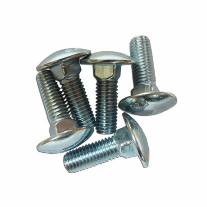 Carriage Bolt, M8 x 25mm 1.25 Pitch, Package of 5 To Fit Capello Part # WN-PMF-000216-PKG