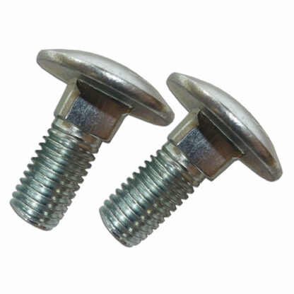 Carriage Bolt, M12 x 30mm 1.75 Pitch, Package of 2 To Fit Capello Part # WN-PMF-000253-PKG