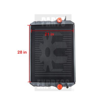 John Deere Radiator Aftermarket Part # WN-RE63188