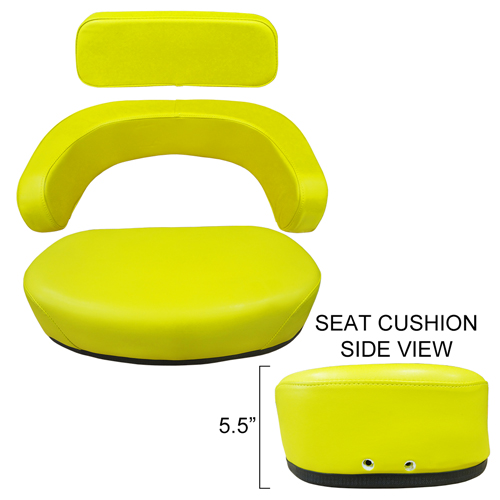 Seat, Cushion, 3 Piece Set To Fit John Deere Part # WN-TY26545