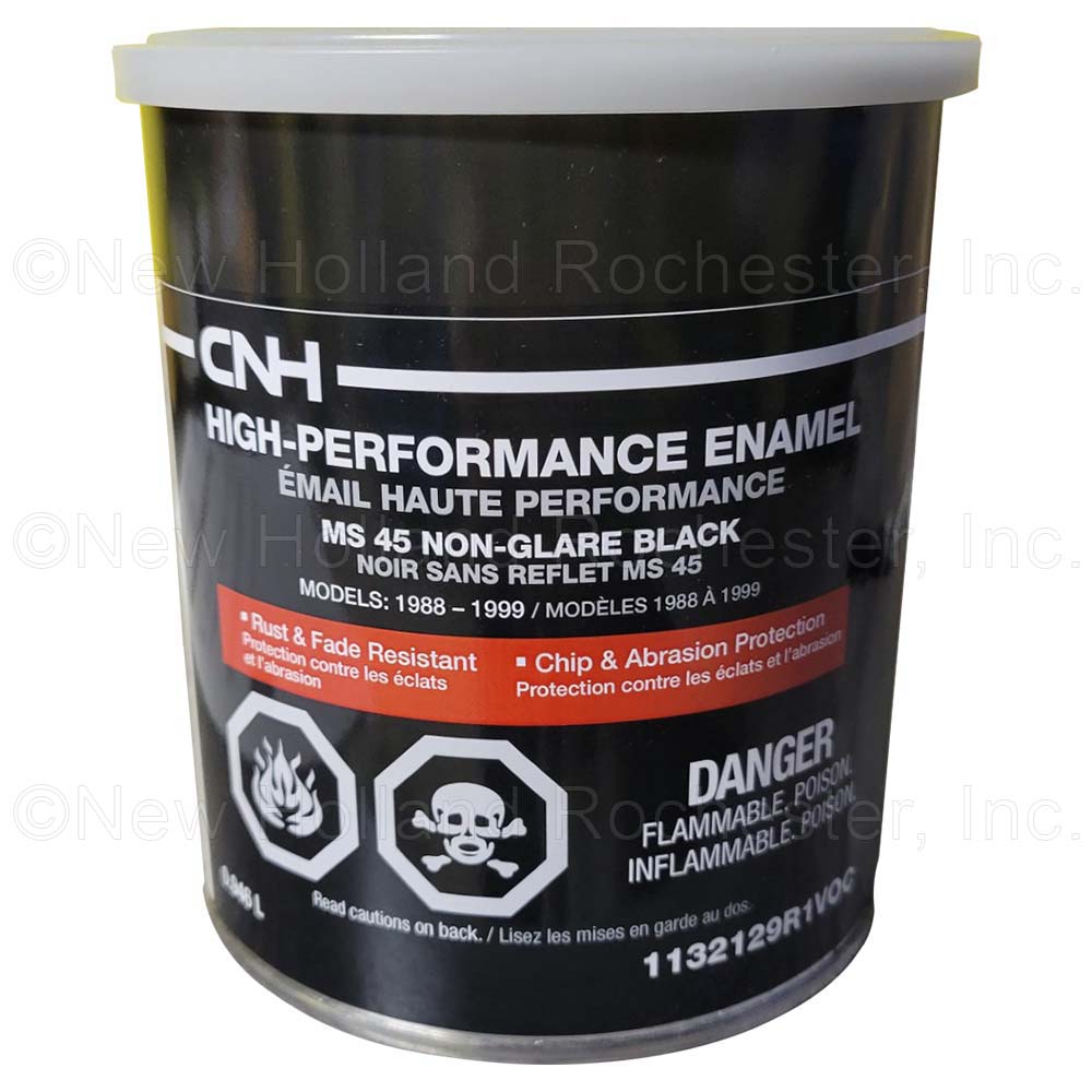 New Holland MS 45 Non-Glare Black Paint 1 Qt Part # 1132129R1