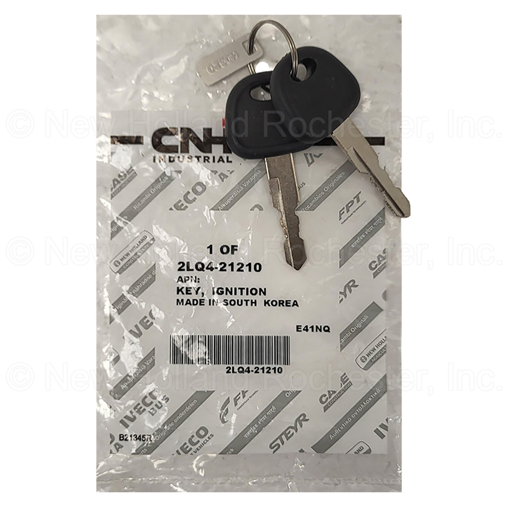 New Holland Ignition Key Part # 2LQ4-21210