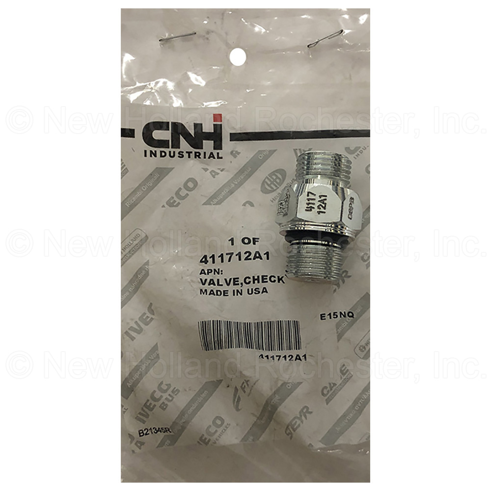 New Holland Check Valve Part # 411712A1
