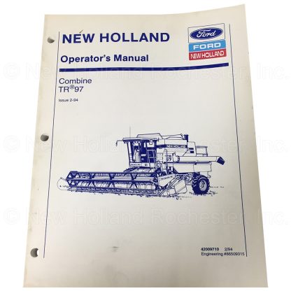 New Holland Operators Manual Part # 42009710