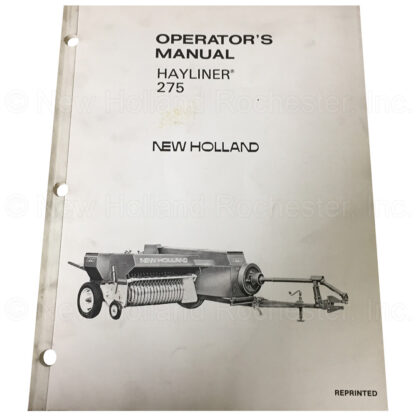 New Holland Operator's Manual Part # 42027514