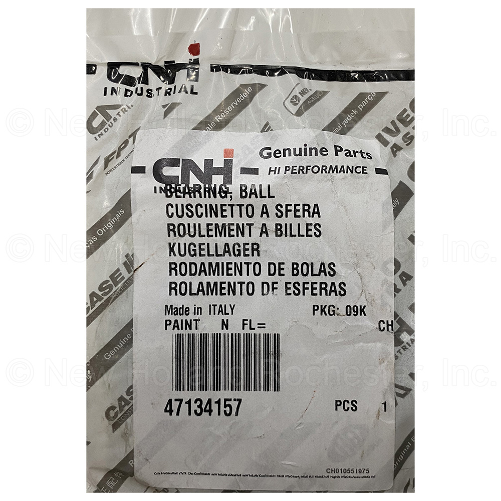 New Holland Ball Bearing Part # 47134157 - Image 2