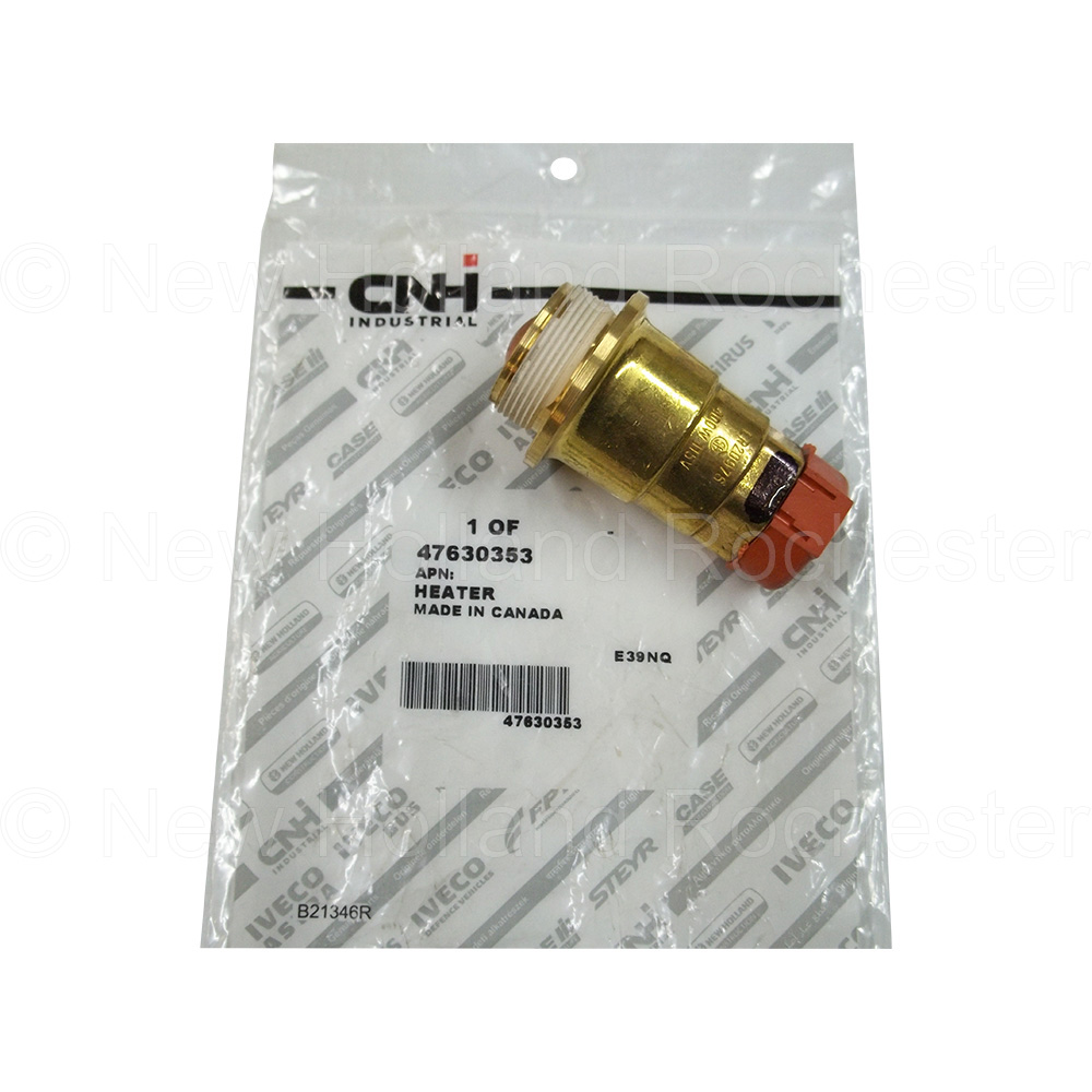 New Holland Heater Part # 47630353