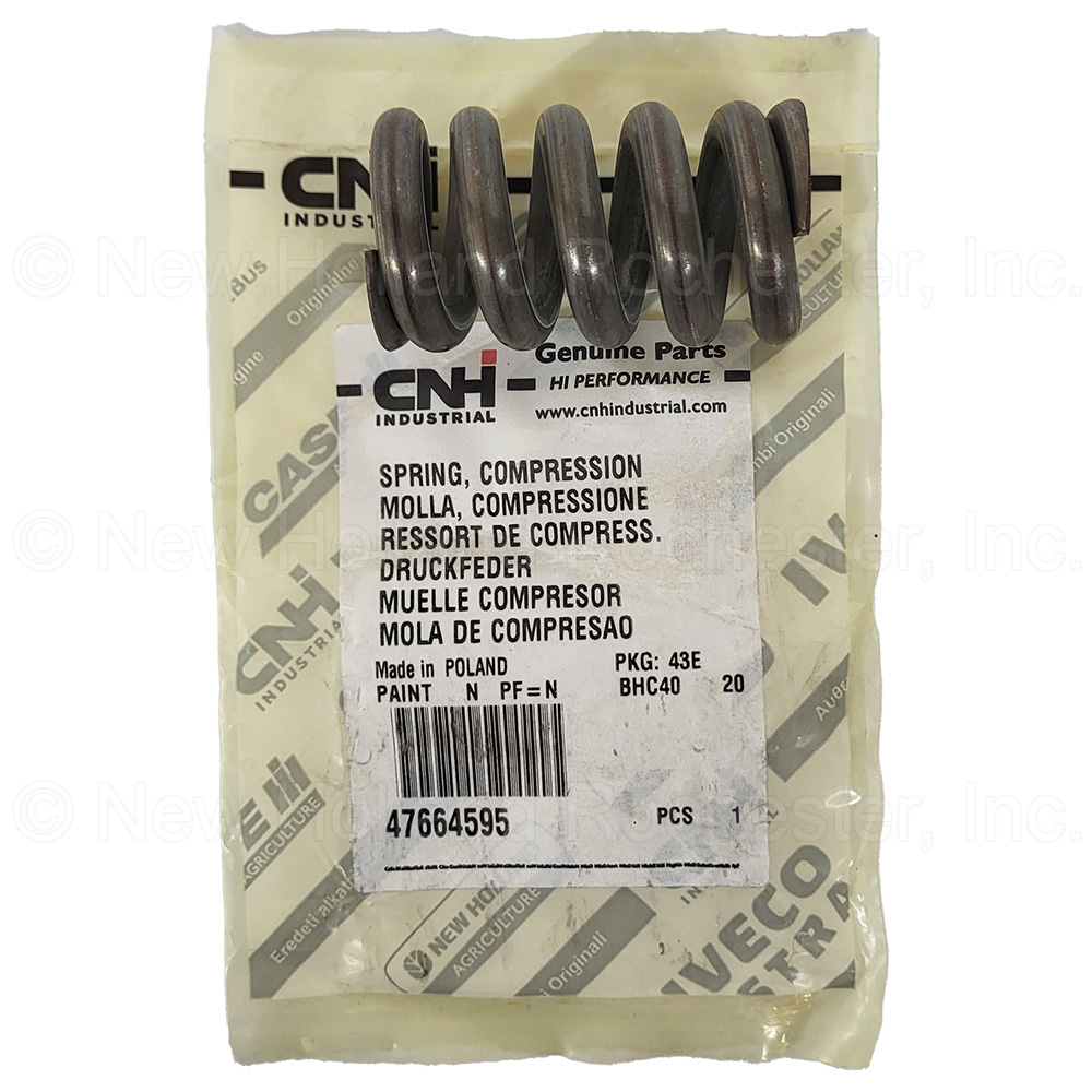 New Holland Coil Spring Part # 47664595