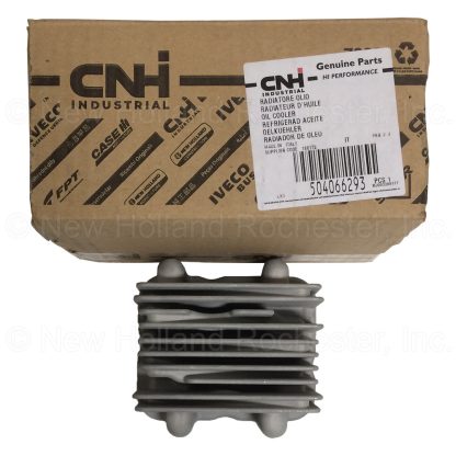 New Holland Oil Cooler Radiatore Olio Part # 504066293
