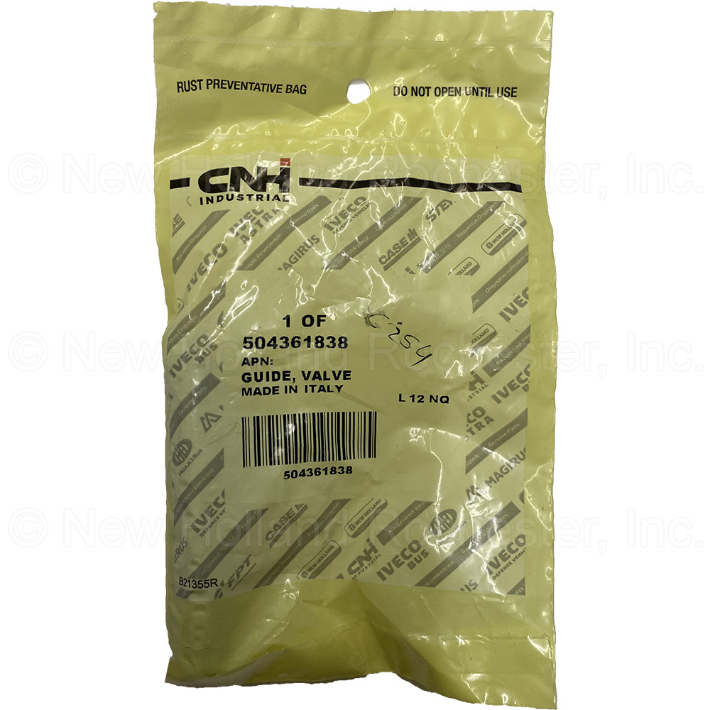 New Holland Valve Guide Part # 504361838 - Image 2