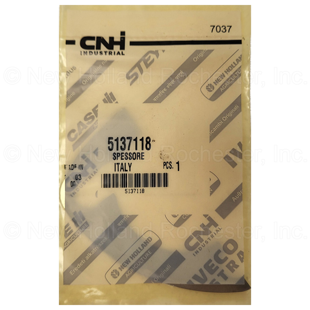 New Holland Shim Part # 5137118 - Image 2