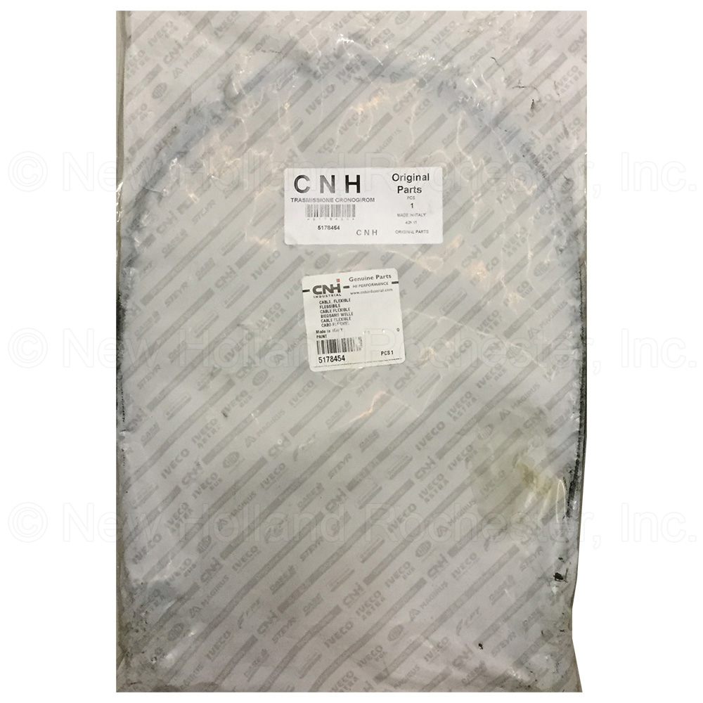 New Holland Flexible Cable Part # 5178454 - Image 2