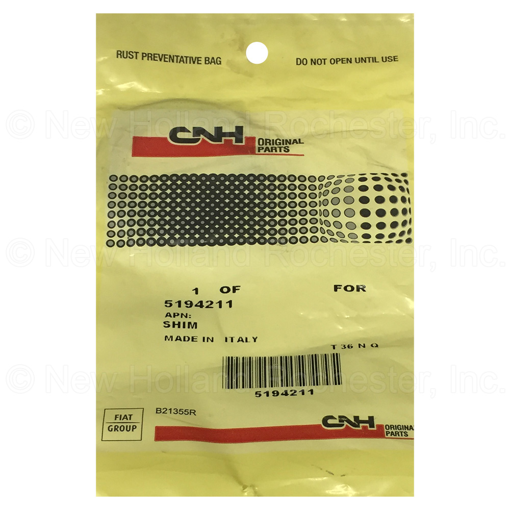 New Holland Shim Part # 5194211 - Image 2
