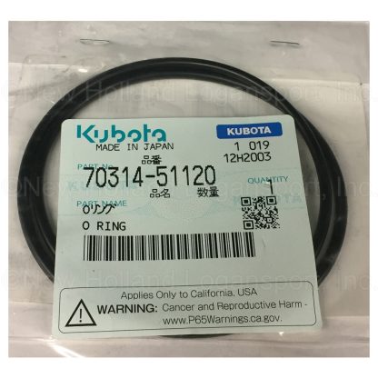 Kubota O-Ring Part # 70314-51120