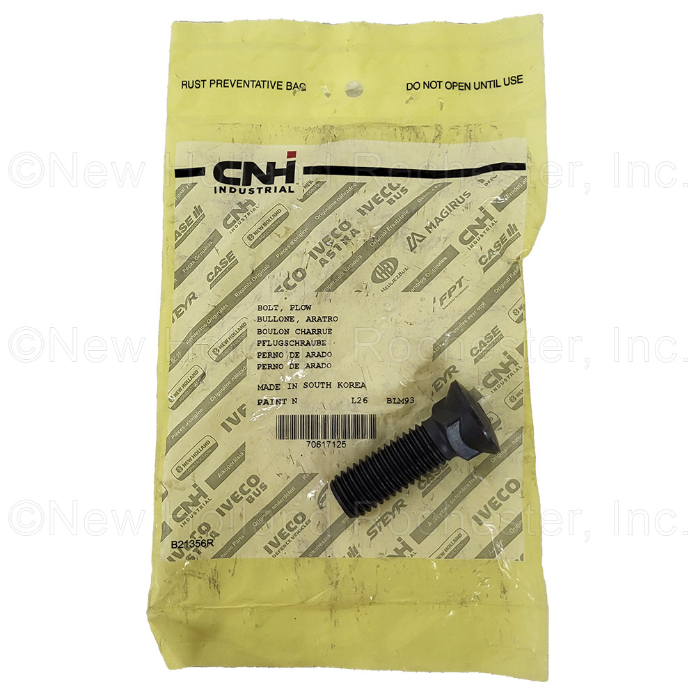 New Holland Screw Part # 70617125