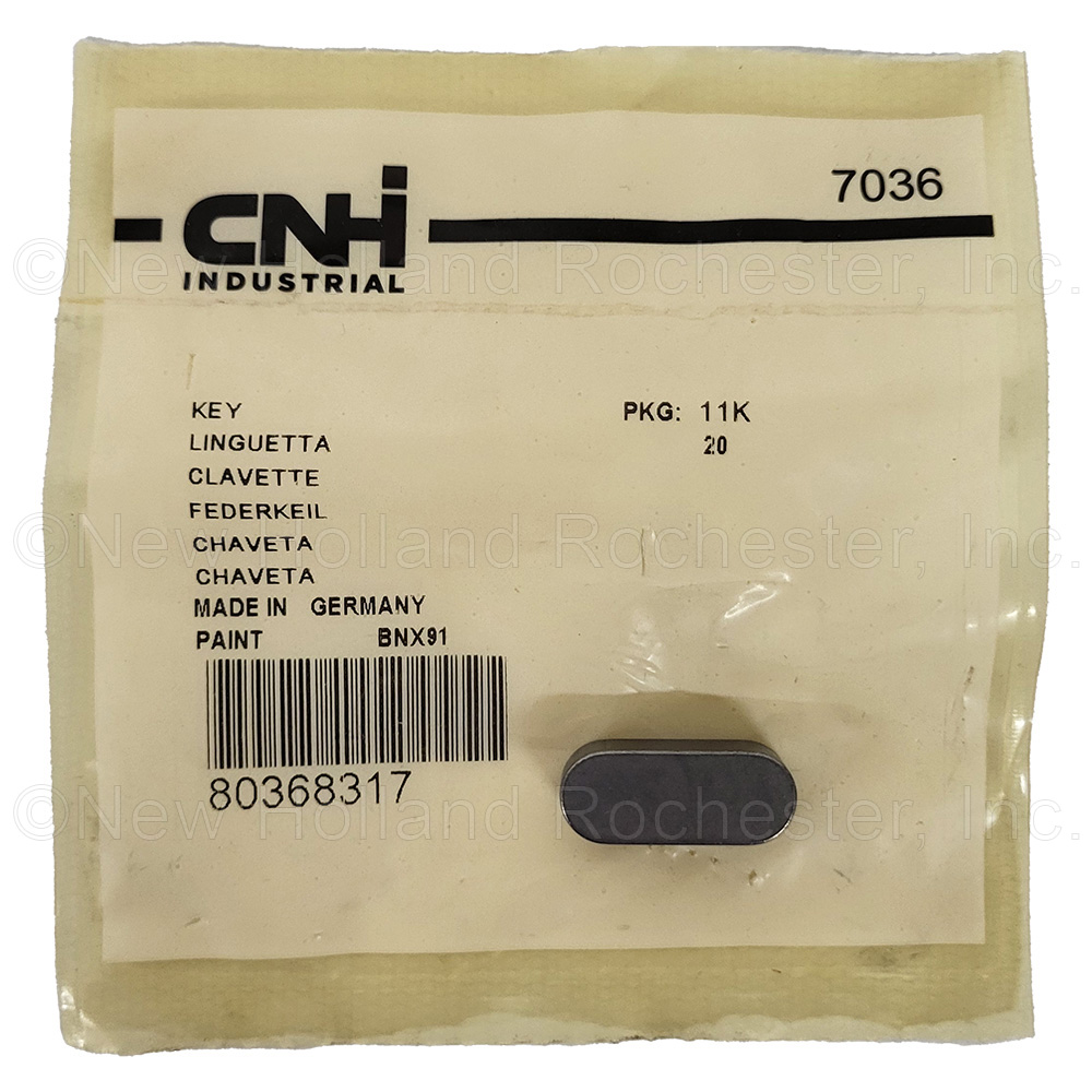 New Holland Key Part # 80368317