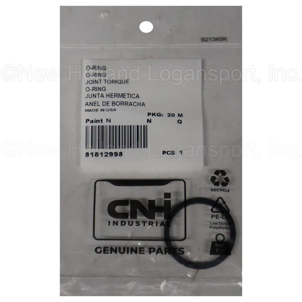 New Holland O-Ring Part # 81812998