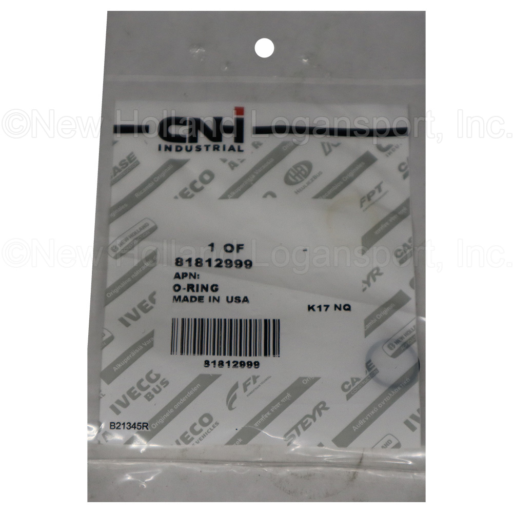 New Holland O-Ring Part # 81812999 - Image 2