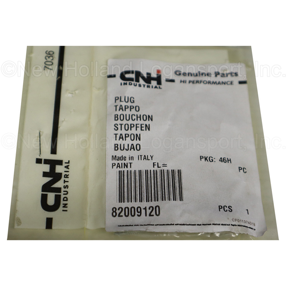 New Holland Plug Part # 82009120 - Image 2