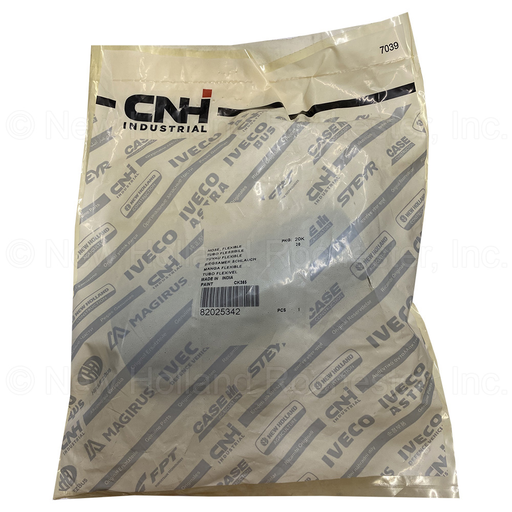 New Holland Flexible Hose Part # 82025342 - Image 2