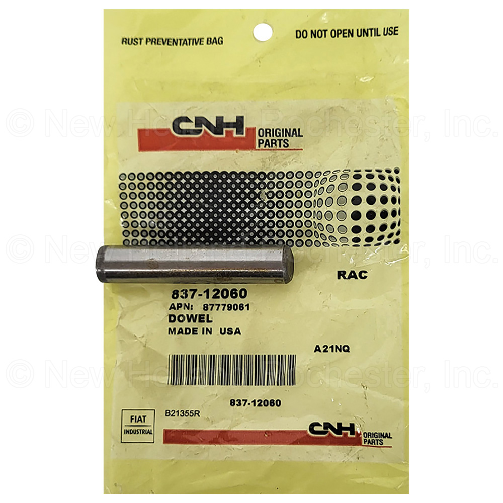 New Holland Dowel Part # 837-12060