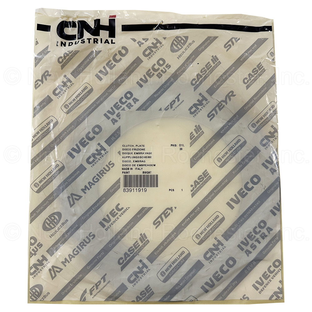 New Holland Clutch Plate Part # 83911919 - Image 3