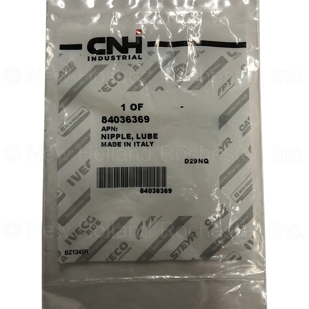 New Holland Lube Nipple Part # 84036369 - Image 3
