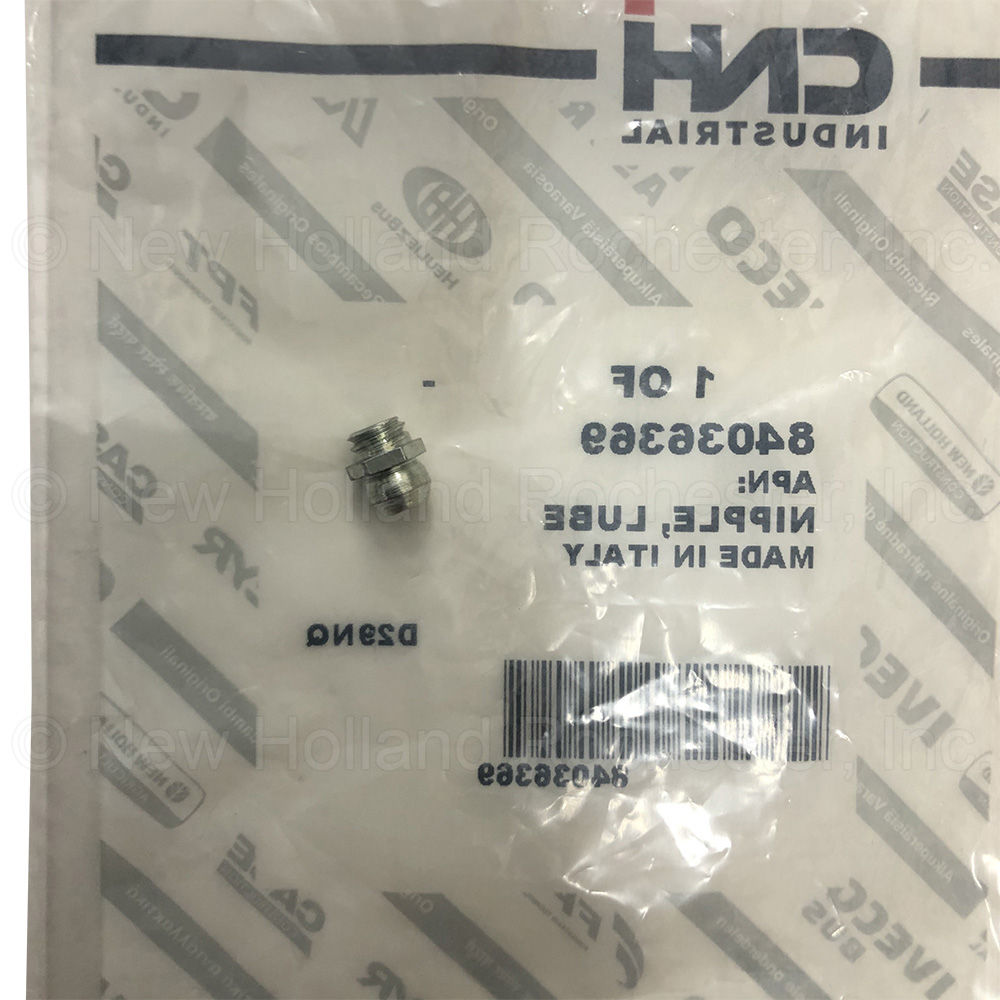 New Holland Lube Nipple Part # 84036369
