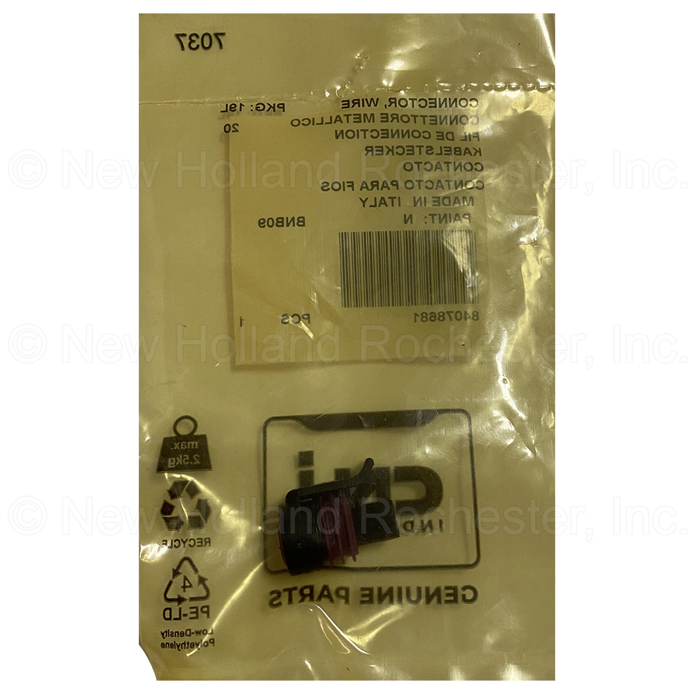 New Holland Connector Part # 84078681 - Image 2