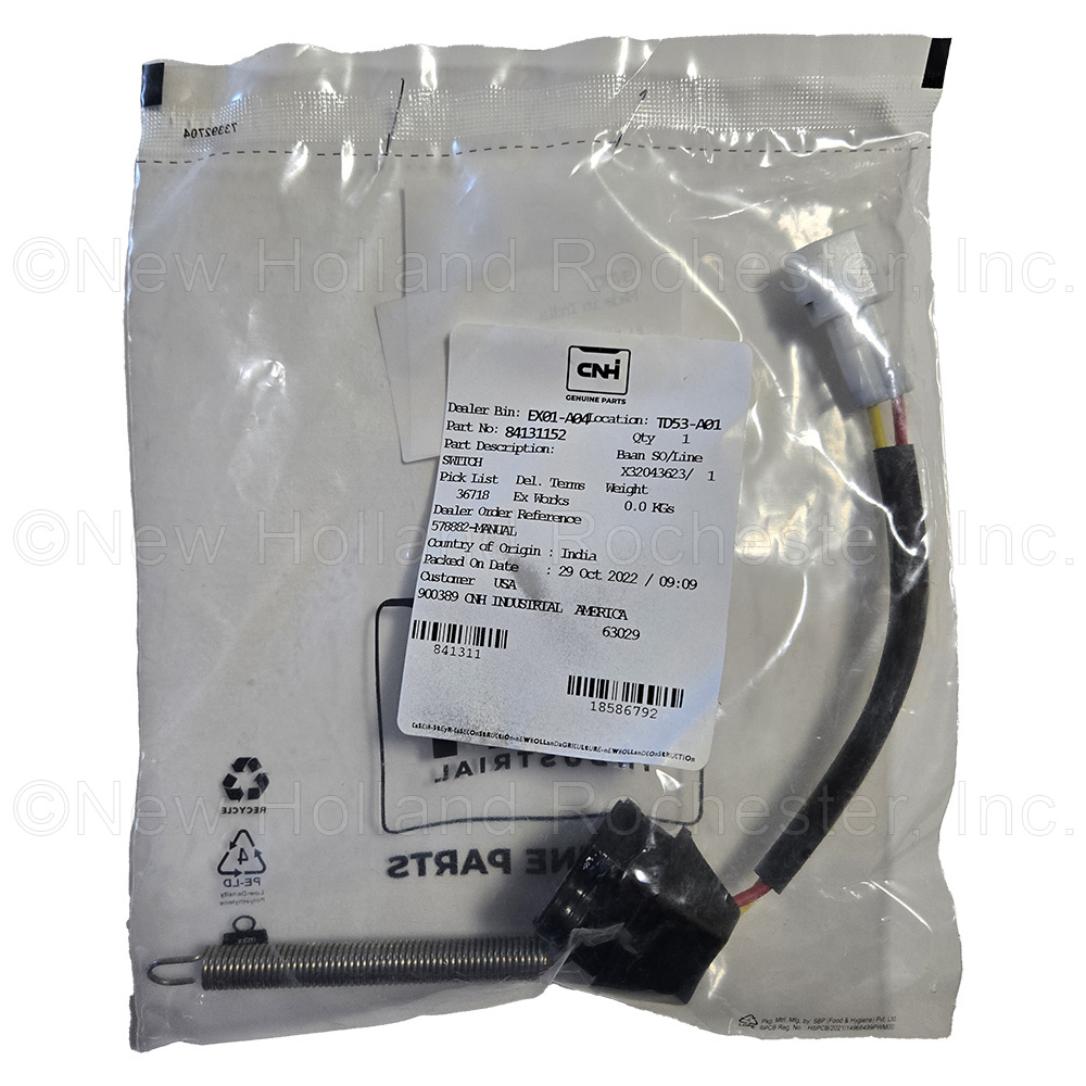 New Holland Switch Part # 84131152