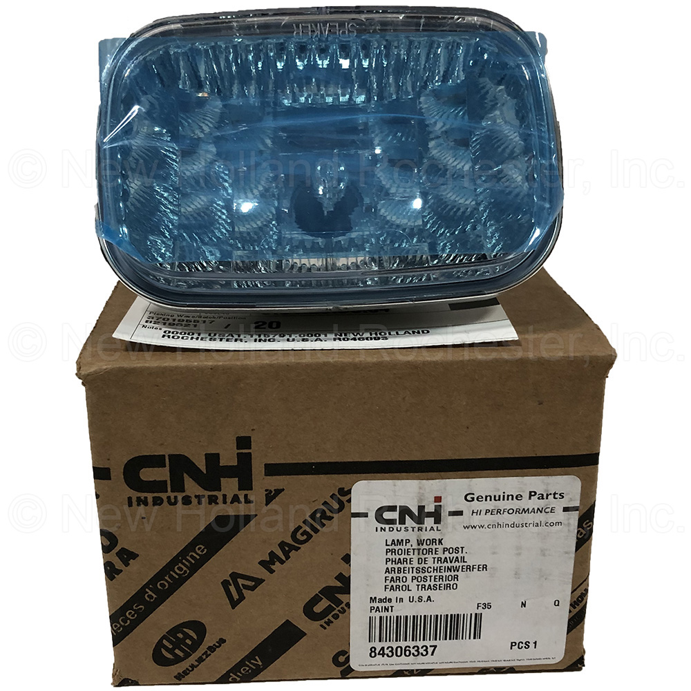 New Holland Work Lamp Part # 84306337