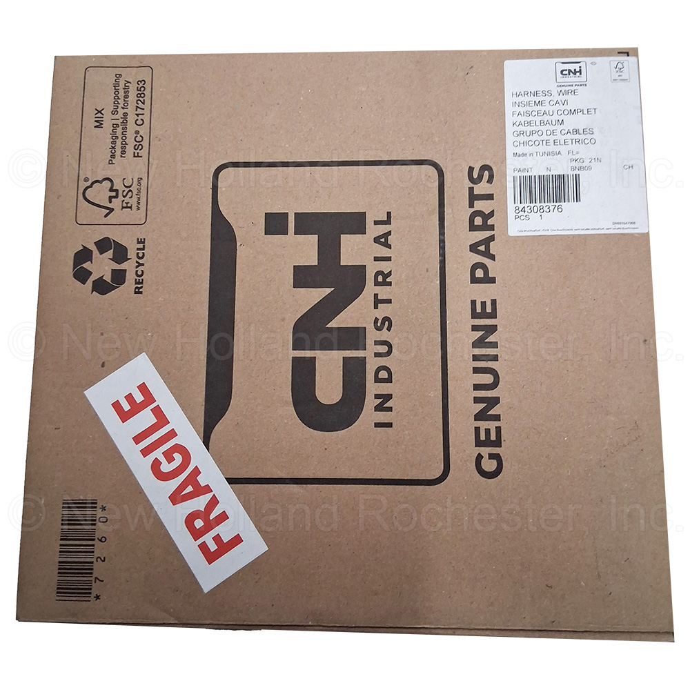 New Holland Wire Harness Part # 84308376 - Image 3