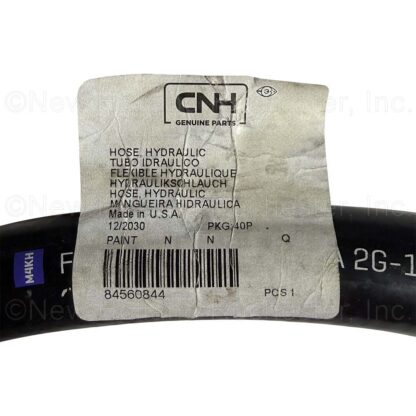 New Holland Hose Assembly Part # 84560844