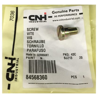 New Holland Screw Part # 84568360