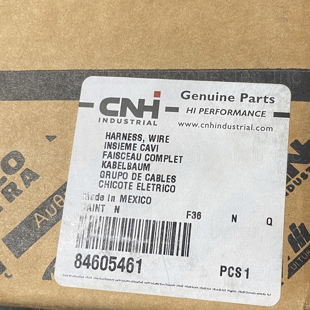 New Holland Wire Harness Part # 84605461 - Image 2