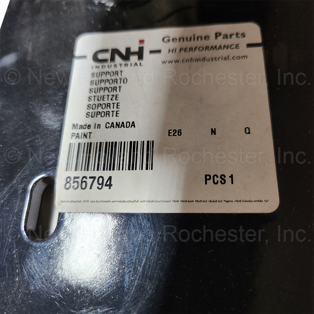 New Holland Support Part # 856794 - Image 3
